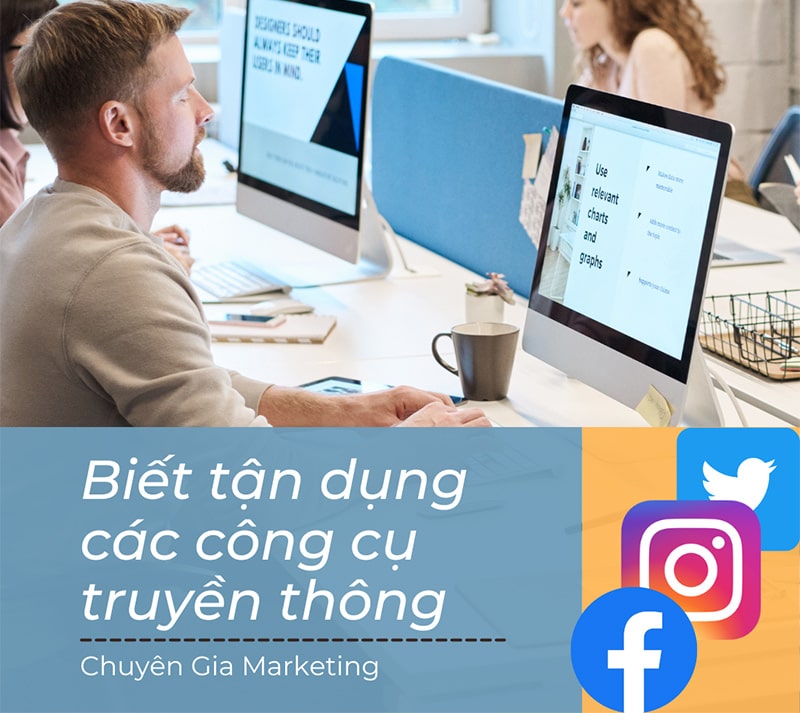 tận dụng công cụ truyền thông