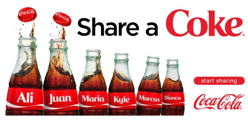 Bài PR Share a Coke đã giúp Coca cola thành công vang dội