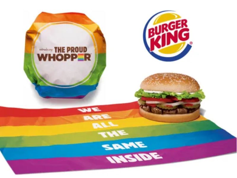 Bài viết của Burger King đã tạo ra lượng tương tác khổng lồ