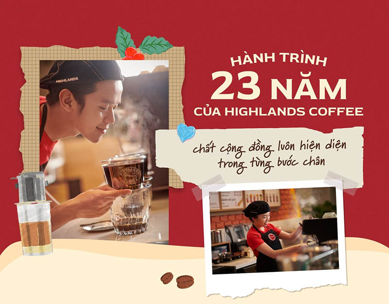 4p của highlands - chiến lược xúc tiến tổng hợp
