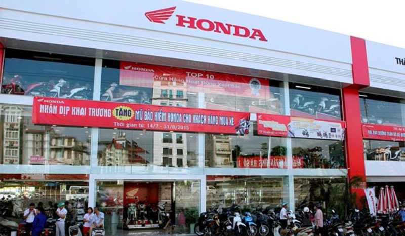 chiến lược địa điểm trong marketing 4p của Honda chiến lược địa điểm trong marketing 4p của Honda