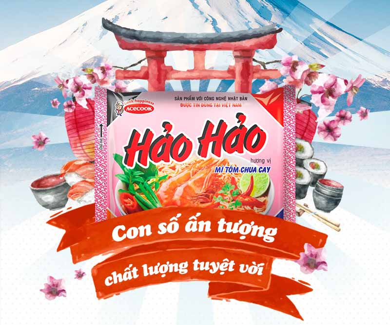 Giới thiệu về Acecook-Hảo Hảo Giới thiệu về Acecook-Hảo Hảo