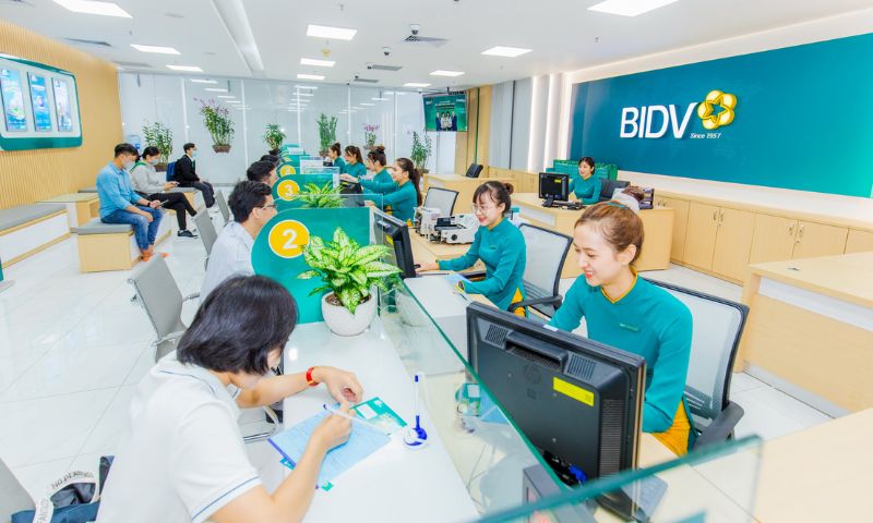 Cơ sở vật chất tại BIDV vô cùng chuyên nghiệp