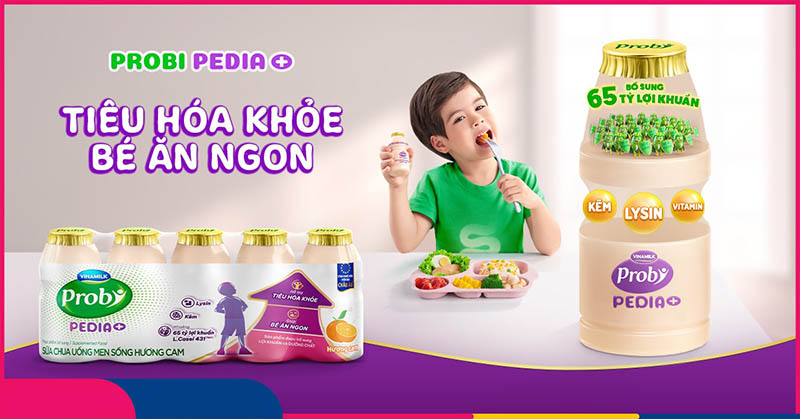 chiến lược phát triển sản phẩm của vinamilk - Dòng sữa Probi Pedia+ chiến lược phát triển sản phẩm của vinamilk - Dòng sữa Probi Pedia+