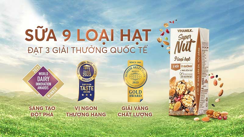 chiến lược phát triển sản phẩm của vinamilk - Sữa 9 loại hạt Super Nut chiến lược phát triển sản phẩm của vinamilk - Sữa 9 loại hạt Super Nut
