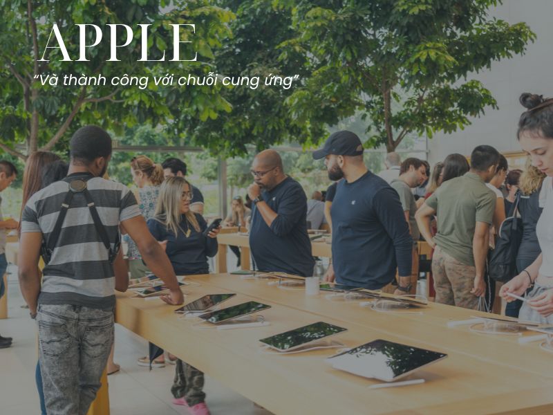 Thành công của Apple với chuỗi cung ứng Thành công của Apple với chuỗi cung ứng