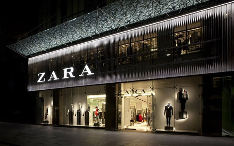 chuỗi logistic của zara
