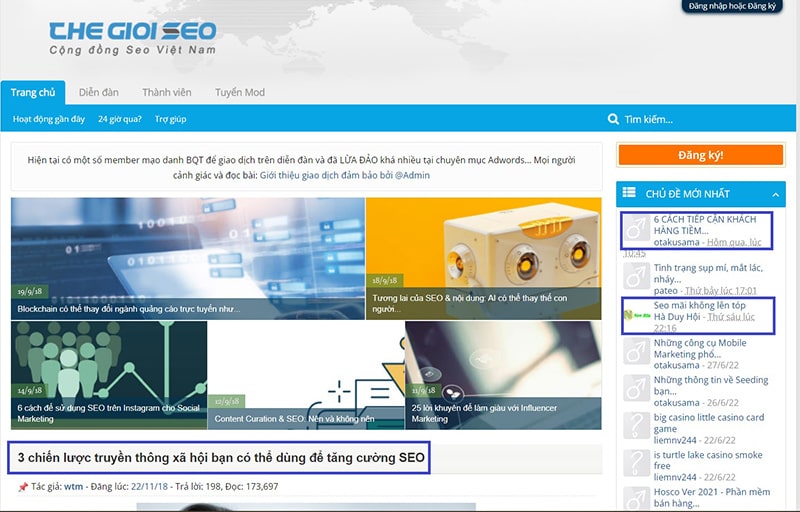 diễn đàn marketing thegioseo diễn đàn marketing thegioseo