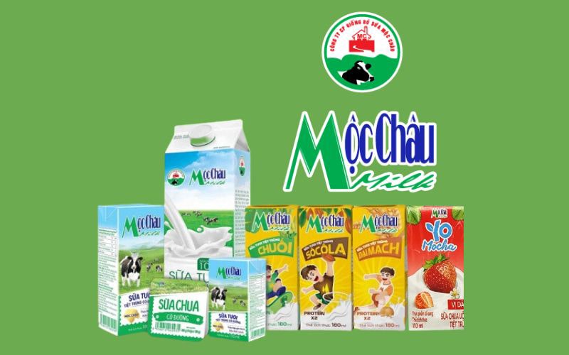đối thủ mộc châu milk của vinamilk