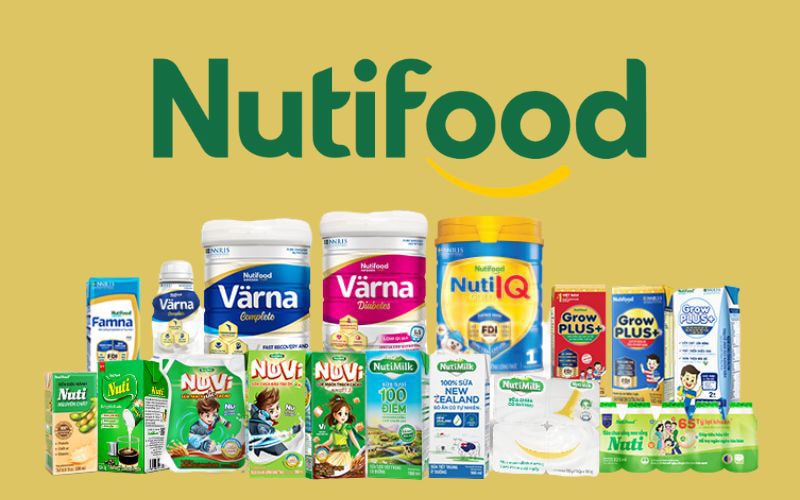 nutifood đối thủ vinamilk