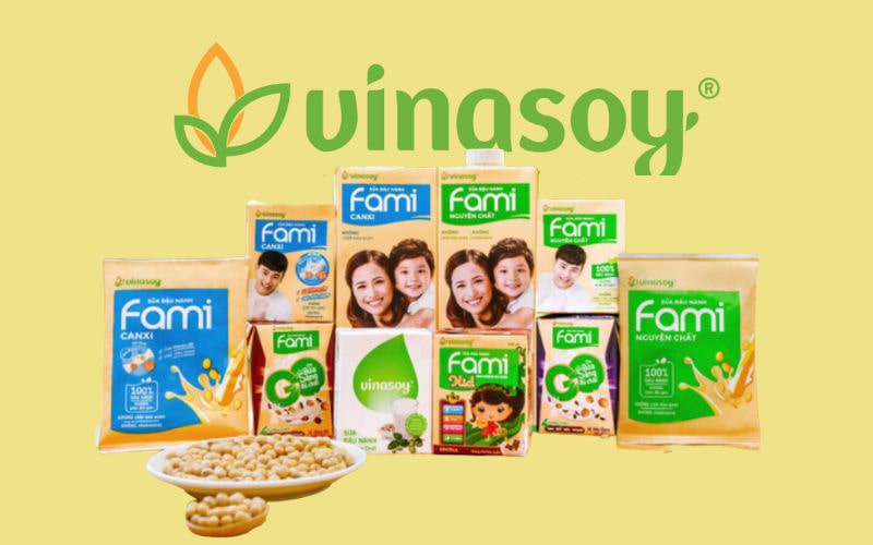 sữa đậu nành vinasoy thay thế cho vinamilk
