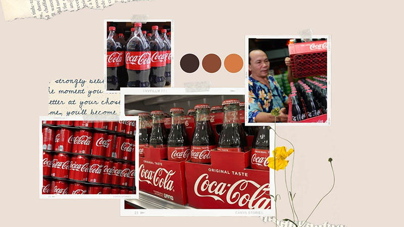 Kênh phân phối siêu thị, đại lý của coca cola
