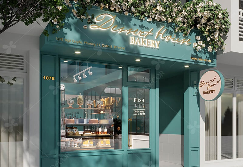 thiết kế tiệm bánh thiết kế tiệm bánh