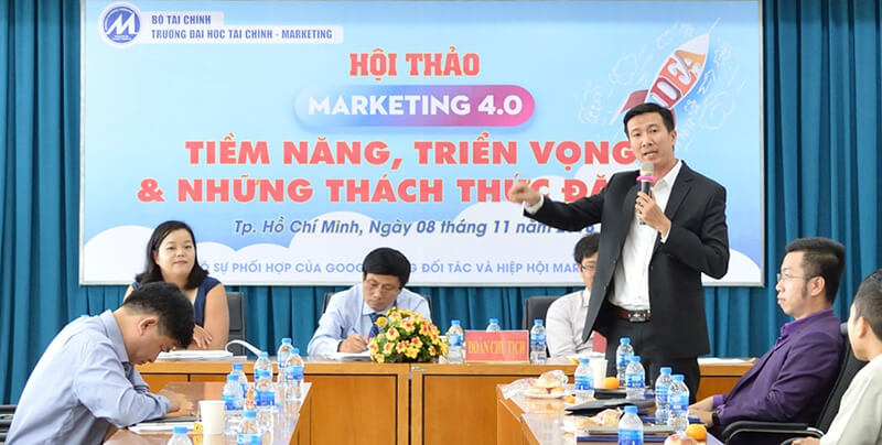 Chia sẽ về marketing 4.0 tại đại học tài chính