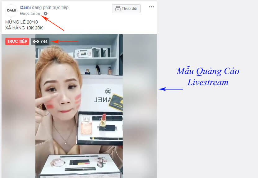 Quảng Cáo Livestream Facebook