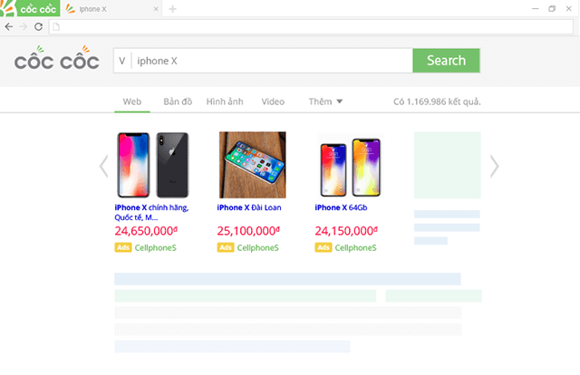 Quảng Cáo Cốc Cốc Shopping