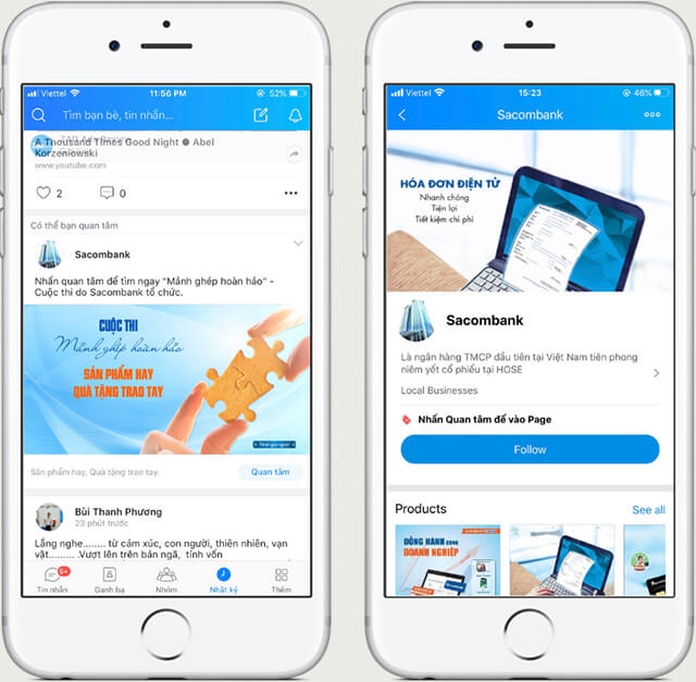 Quảng cáo Zalo Official Account