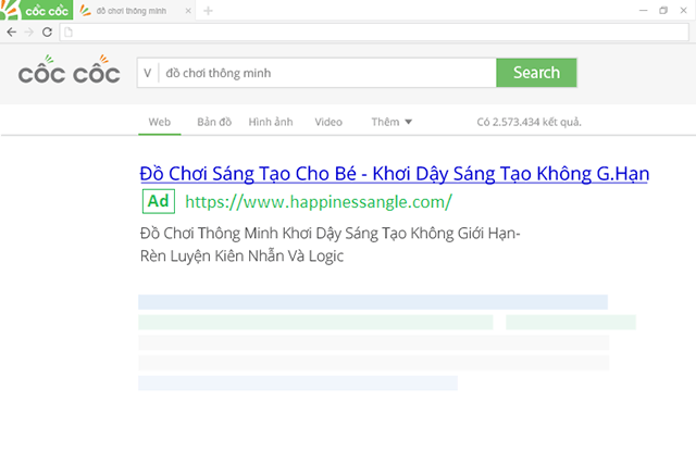 Quảng Cáo Search Văn Bản
