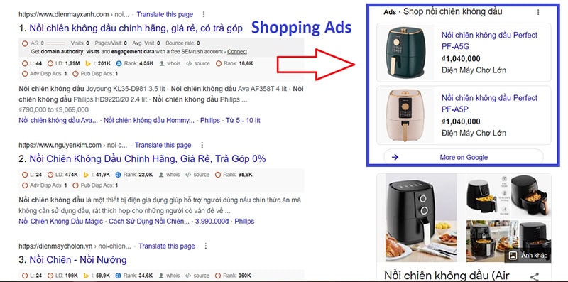 thuật ngữ shopping ads thuật ngữ shopping ads