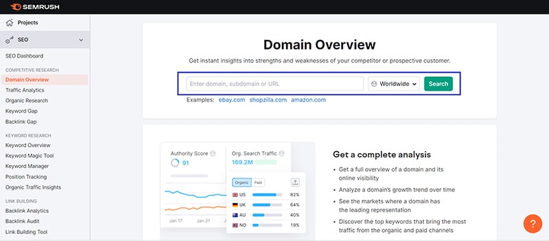 công cụ nghiên cứu từ khóa Semrush công cụ nghiên cứu từ khóa Semrush